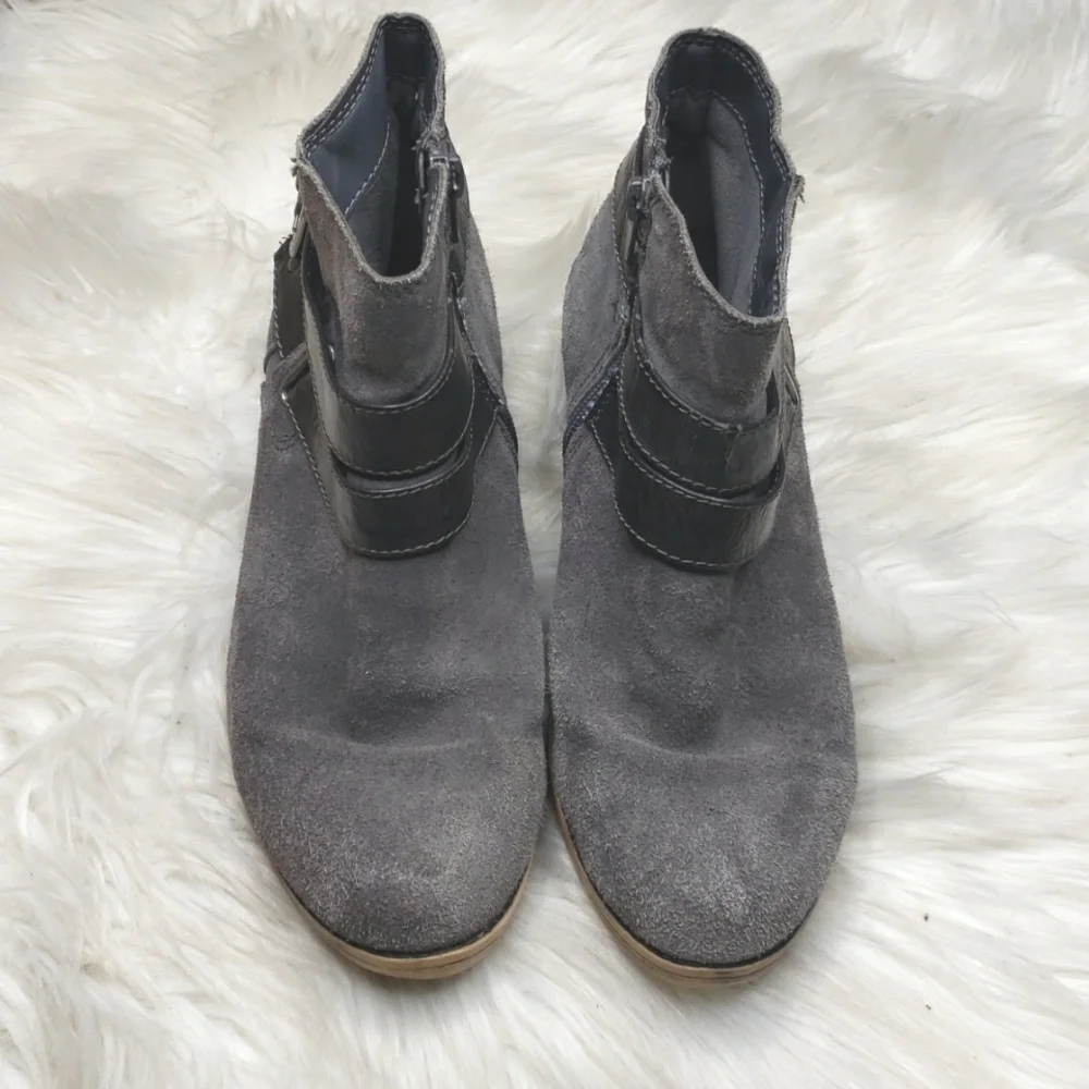 SONOMA Life + Style Ankle Boots - Brigitta Grey MS - Size 8